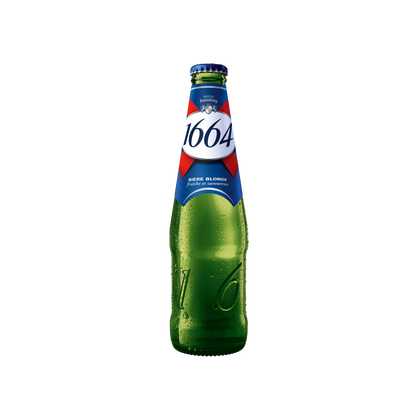 1664 Blonde Bouteille Verre 25cl x 18