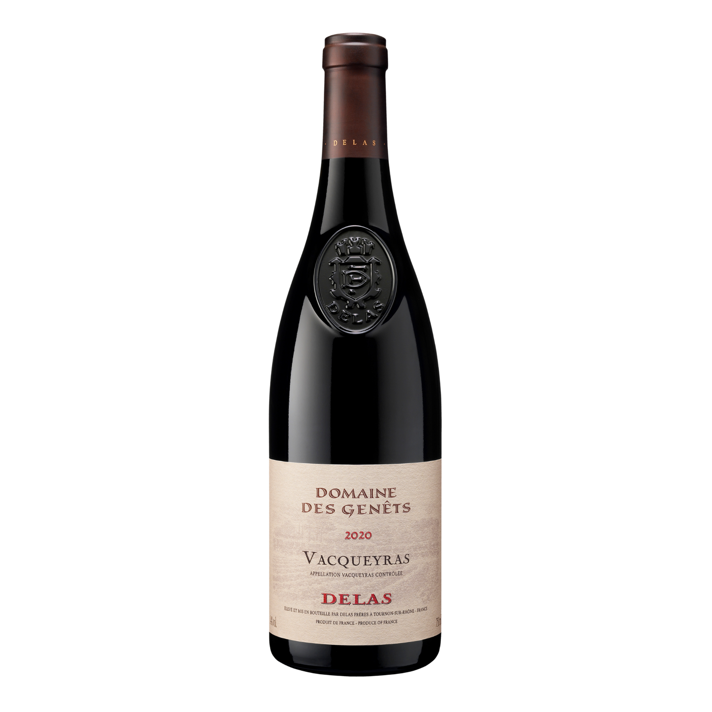 Delas Vacqueyras Rouge Domaine des Genêts 75cl