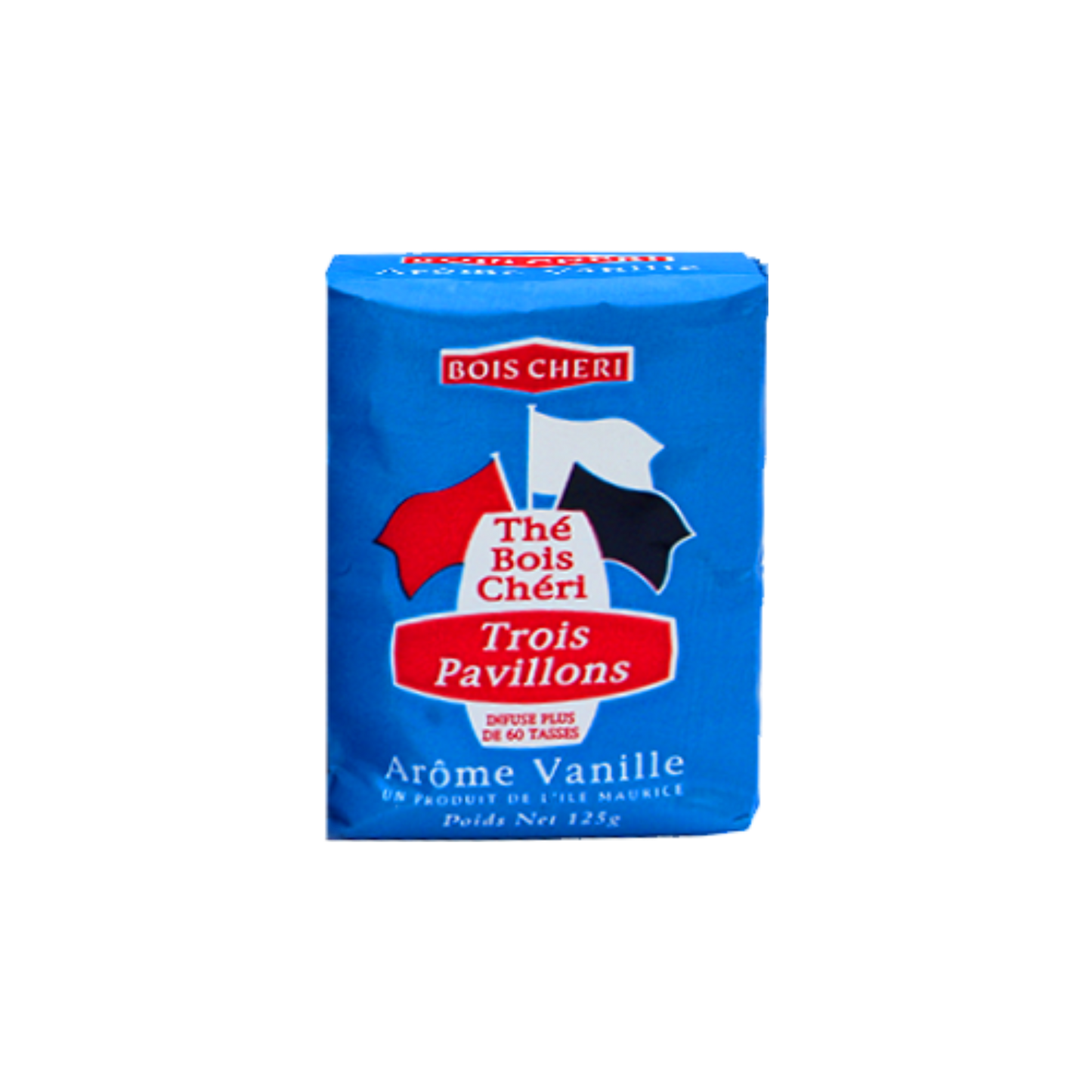 Thé Boîte 125gr Trois Pavillons Vrac Bois Cheri