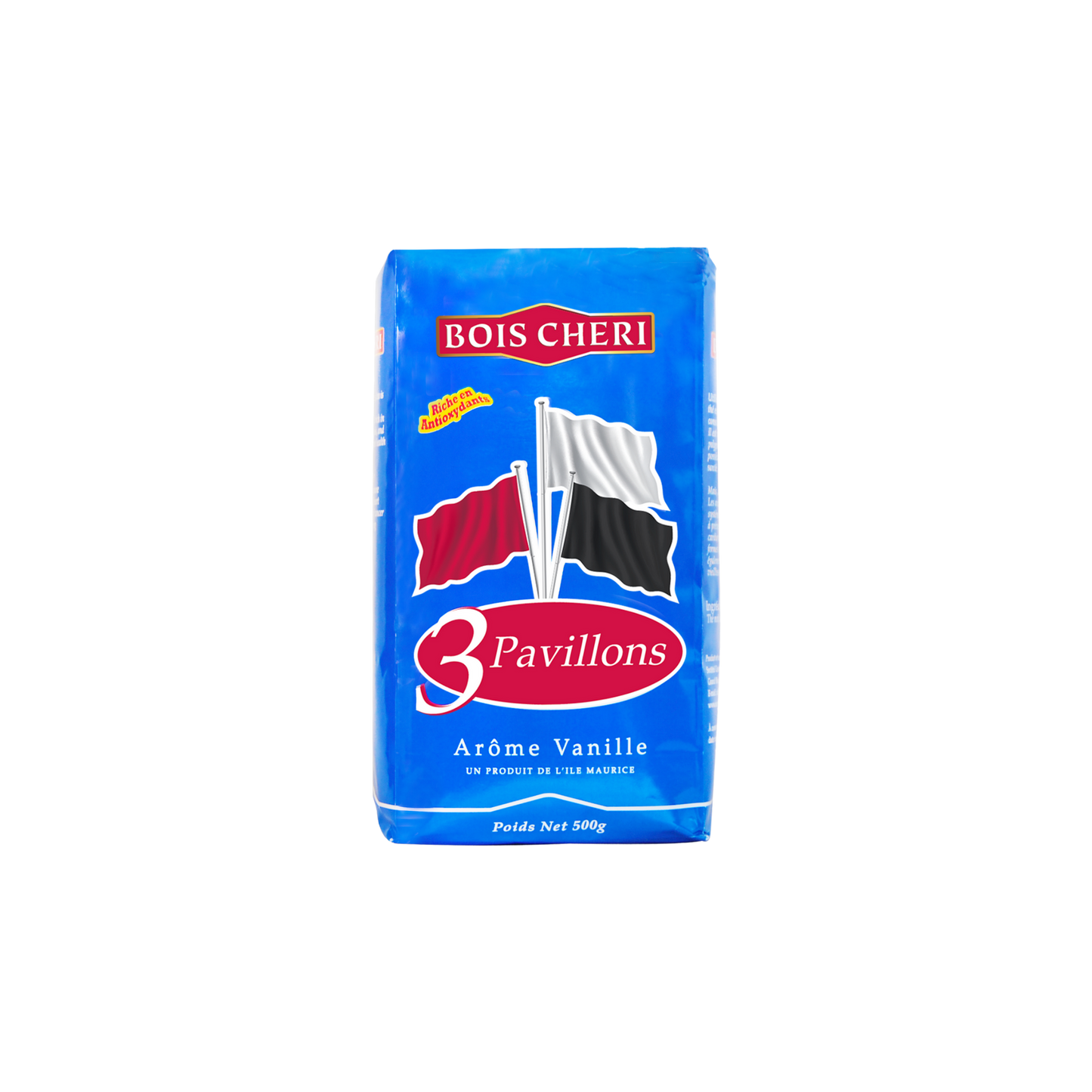 Thé Boîte 500gr Trois Pavillons Vrac Bois Cheri